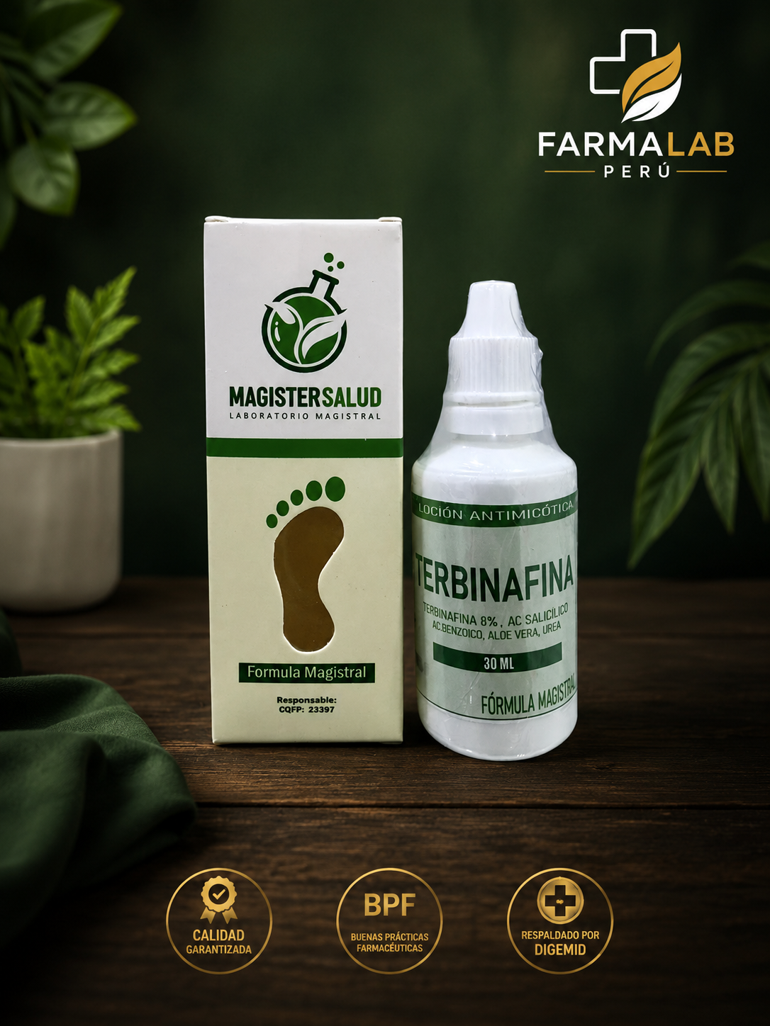 TERBINAFINA 8% (ELIMINA LOS HONGOS EN LAS UÑAS)