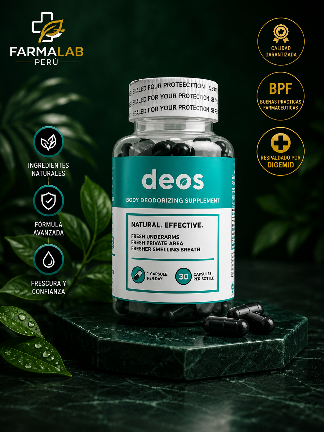 DEOS - SUPLEMENTO EN CAPSULAS